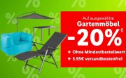 20% Rabatt + kostenloser Versand auf ausgew&auml;hlte Gartenm&ouml;bel bei Lidl