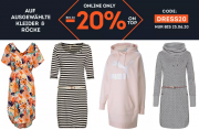 20% Rabatt On Top auf ausgew&auml;hlte Kleider & R&ouml;cke im SportScheck Shop