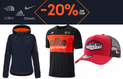 20% Rabatt On Top auf das komplette Textilien Sortiment mit 29.000 Artikeln im SportScheck Shop