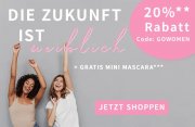 20% Rabatt zum Weltfrauentag auf ausgesuchte D&uuml;fte, Beauty und mehr im Parfuemerie Shop