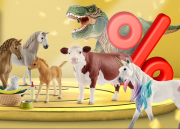 20% Rabattgutschein g&uuml;ltig auf das gesamte Sortiment von Schleich (ausgenommen reduzierte Artikel)