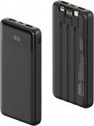 20000mAh Powerbank mit 3 integrierten Kabeln f&uuml;r nur 17&euro;