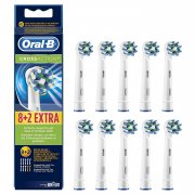 Oral-B CrossAction Aufsteckb&uuml;rsten f&uuml;r elektrische Zahnb&uuml;rsten, 10 St&uuml;ck 