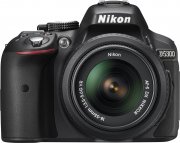 NIKON D5300 Kit Spiegelreflexkamera, 24.2 Megapixel, HD, CMOS Sensor, WLAN, 18-55