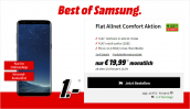 Samsung Galaxy S8 im allnet Tarif 1GB 19,99&euro; mon.