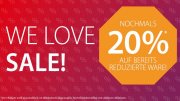 Nochmals 20% auf bereits reduzierte Schuhe bei Roland Schuhe