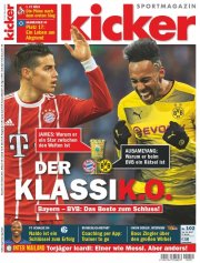 Kicker Jahresabo (52 Ausgaben) f&uuml;r 222&euro; inkl. 140&euro; Verrechnungsscheck