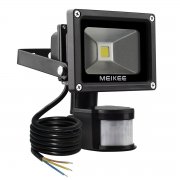MEIKEE 10W LED Fluter Floodlight Au&szlig;enstrahler Wandstrahler Aluminium IP65