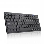 TeckNet X315 Ultra Slim Kabellose Mini Tastatur (QWERTZ, 2.4 GHz, 84 Tasten) 
