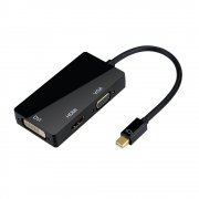 VicTsing 3 in 1 Mini Displayport DP auf HDMI DVI VGA Kabel-Adapter Konverter