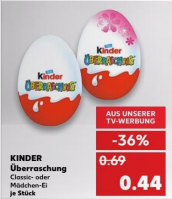 Bei Kaufland gibt es die &Uuml;-Eier f&uuml;r 0,44&euro;