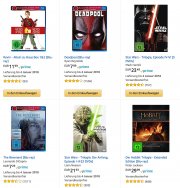 19% sparen auf &uuml;ber 3000 DVDs und Blu-rays bei Amazon 