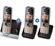Panasonic KX-TG6723GB Schnurlostelefon mit Anrufbeantworter schwarz f&uuml;r 50,85 &euro;&nbsp;inkl. Versand