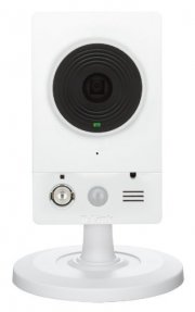 D-Link DCS-2132L/E Cube Cloud Kamera (10-fach dig. Zoom, WLAN, micro-SDHC, HD) 