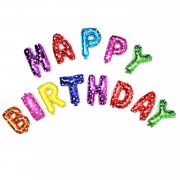HAPPY BIRTHDAY Buchstaben Ballons bei@amazon - 5,99&euro;