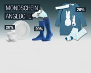 Mondscheinangebote bei Galeria Kaufhof -20% z.B. auf Kindermode