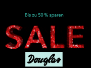 Spart jetzt bis zu 50% auf tolle Parfums und Beautyprodukte bei Douglas im gro&szlig;en Sale