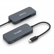 Type C Hub,Trusda USB C Hub 3.1 mit 2 USB 3.0 Anschl&uuml;sse,SD / Mikro SD /CF Kartenleser