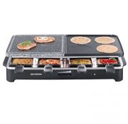 Severin RG 2341 Raclette-Partygrill mit Naturgrillstein nur 34,39 Euro inkl. Versand