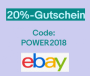 20% Rabatt auf Sportartikel, Proteinpulver und Co. bei eBay