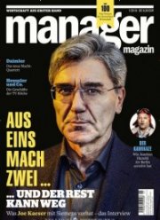 3 Ausgaben Manager Magazin f&uuml;r 17,55&euro; + 10&euro; Verrechnungsscheck