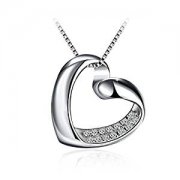 Kette Damen, J.Ros&eacute;e, 925er Sterling Silber Zirkonia Schmuck bei@amazon - 19,43&euro;