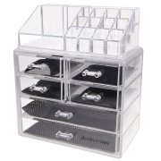 Make Up Organizer, Acelectronic Gro&szlig;e Makeup Kosmetik Aufbewahrung Organizer bei Amazon f&uuml;r 16,09&euro;