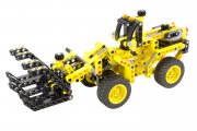 Teknotoys 85000053 - Active Bricks 2in1 Holzlader und D&uuml;nenbuggy 