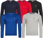 U.S. POLO ASSN. Rundhals Sweater Herren Pullover Sweatshirt