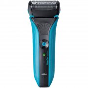 BRAUN WF2s Series 5 WaterFlex Rasierer Blau/Schwarz (3-fach Schersystem)