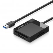 UGREEN USB Kartenleser USB 3.0 SD/TF/CF/MS Card Reader mit Paraller Auslesungsfunktion