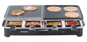 Severin RG 2341 Raclette-Partygrill mit Naturgrillstein bei@amazon - 34,66&euro;