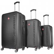 Kofferset Canadian Explorer (3-teilig, schwarz) @daenischesbettenlager 88,88&euro; 