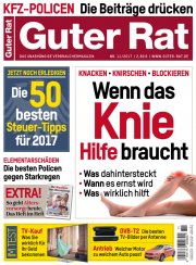 bis zu 8 Ausgaben der Zeitschrift &ldquo;Guter Rat&rdquo; f&uuml;r 19,60&euro; + 15&euro; Verrechnungsscheck