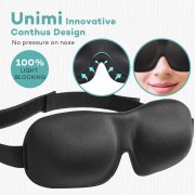 Premium Schlafmaske, UNIMI 3D Augenmaske bei@amazon - 6,79&euro;