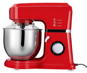 Homdox K&uuml;chenmaschine in schickem Rot mit Gutscheincode nur 77,59 Euro inkl. Versand