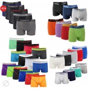 20er Pack Markenboxershorts im Farbmix (Cerruti, Kappa, KangaROOS, Pierre Cardin) 44 Euro 