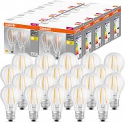 20er Pack OSRAM LED Base Classic A Lampen E27 Warmwei&szlig;