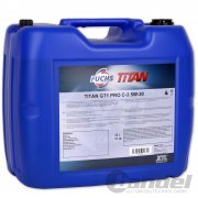 20L FUCHS MOTOR&Ouml;L TITAN GT1 PRO C-3 5W30 LONGLIFE VW 504.00 507.00