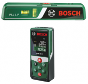 BOSCH PLR 40 C + PLL 1 P Laser-Entfernungsmesser-Set nur 69,00 Euro inkl. Versand 