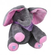 S&uuml;sser elektrischer Peek A Boo Musik Elefant f&uuml;r Kids. Jetzt f&uuml;r nur 10,92 Euro!
