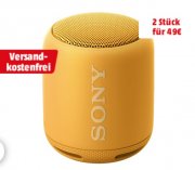  Zwei SONY SRS-XB10 Lautsprecher f&uuml;r 49 &euro; statt 74 &euro; nur bis morgen fr&uuml;h!