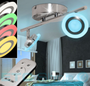 Dimmbare LED Decken Leuchte mit Fernbedienung nur 19,99 Euro inkl. Versand 
