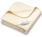 Beurer HD 90 W&auml;rmedecke / Heizdecke mit Abschaltautomatik in Beige nur 54,49 Euro inkl. Versand 