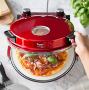 Pizzaofen Peppo in Schwarz matt oder Rot nur 69,93 Euro inkl. Versand bei Springlane