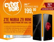 ZTE NUBIA Z9 MINI f&uuml;r nur 199&euro;