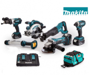 Alle Handwerker aufgepasst! Makita 18 V Powertool-Set mit Tasche nur 808,90 Euro inkl. Versand