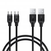2 USB Typ-C Kabel von Aukey (je 1 Meter) bei Amazon Prime 