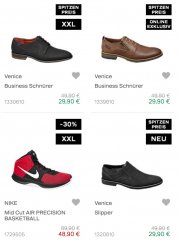 Deichmann haut die Schuhe raus + 50% Rabatt auf das 2. Paar + Versandkostenfrei