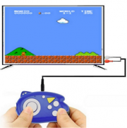 Coole Plug & Play Handheld Videospielkonsole in Blau mit Gutscheincode nur schlappe 3,68 Euro